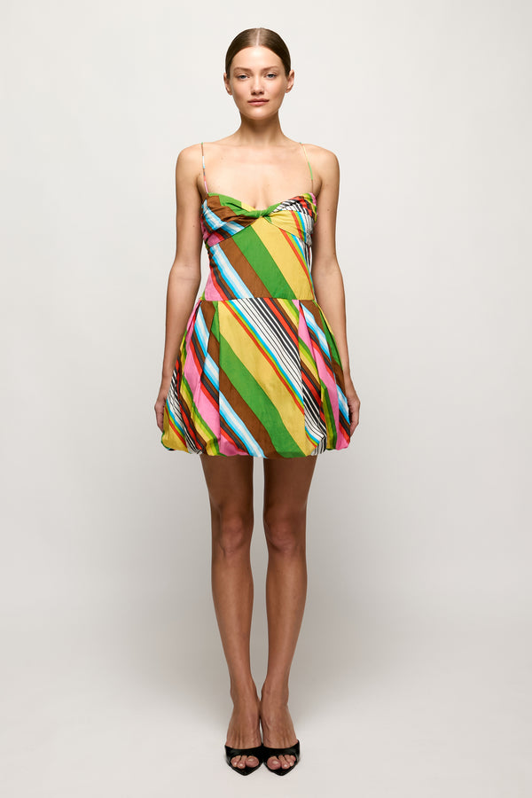 s/w/f fitted balloon mini dress Euphoria Mini Dress main image 0