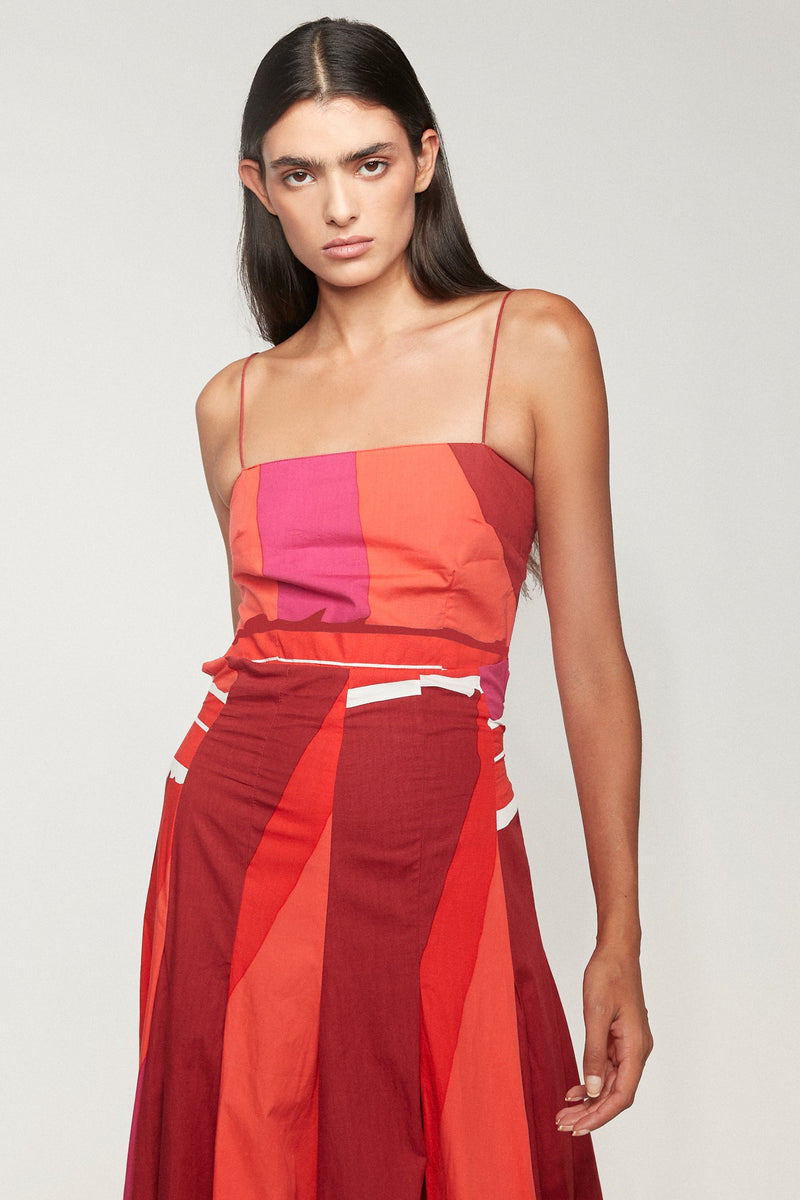 Bandeau Spaghetti Strap Maxi