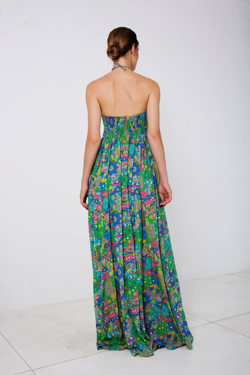 Halterneck Maxi Dress