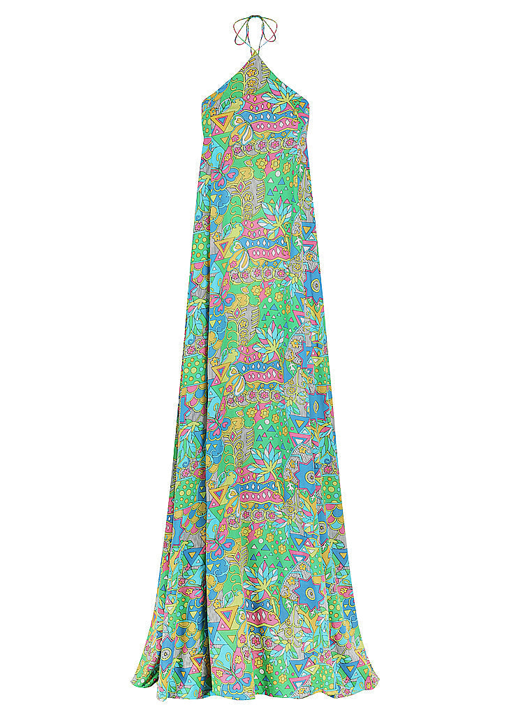 Halterneck Maxi Dress