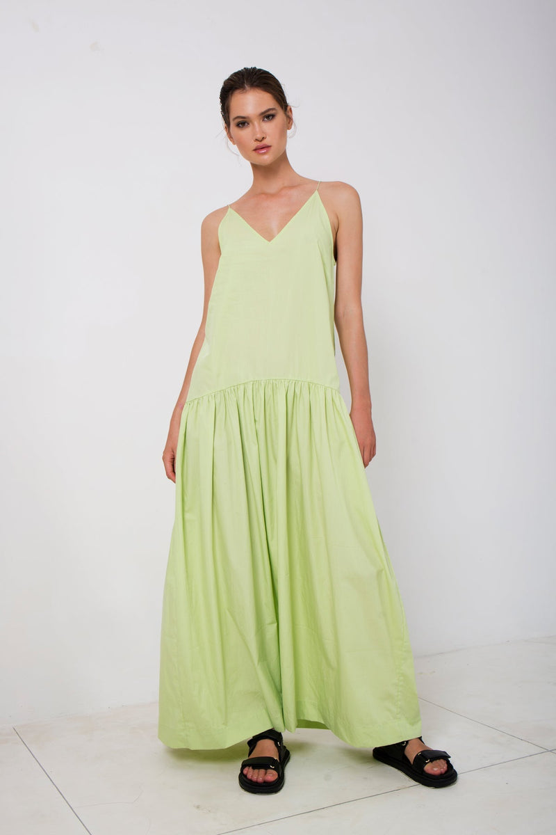 Drop Waist Maxi Dress