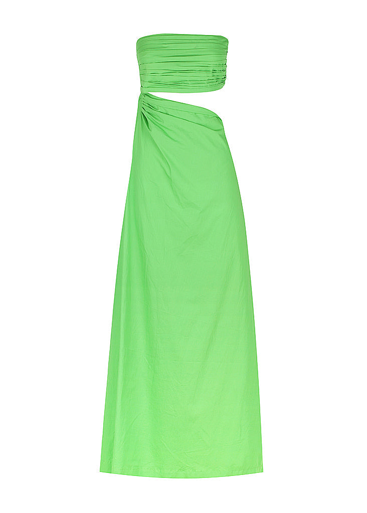 Asymmetric Cut Out Maxi