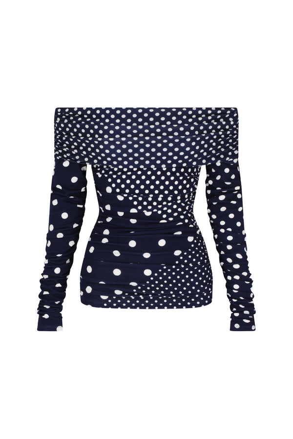 Off Shoulder Wrap Top