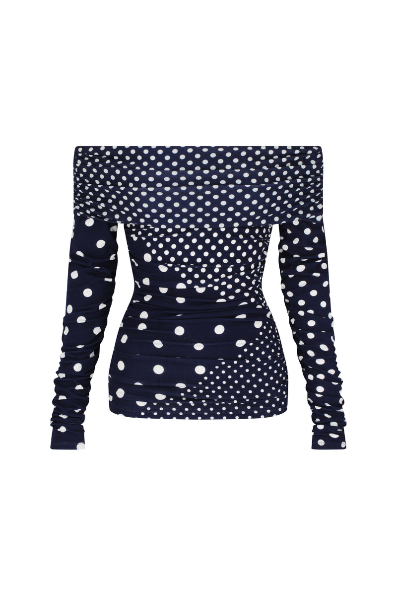 Off Shoulder Wrap Top