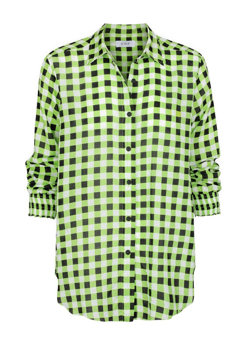 Checkmate Lime Shirt