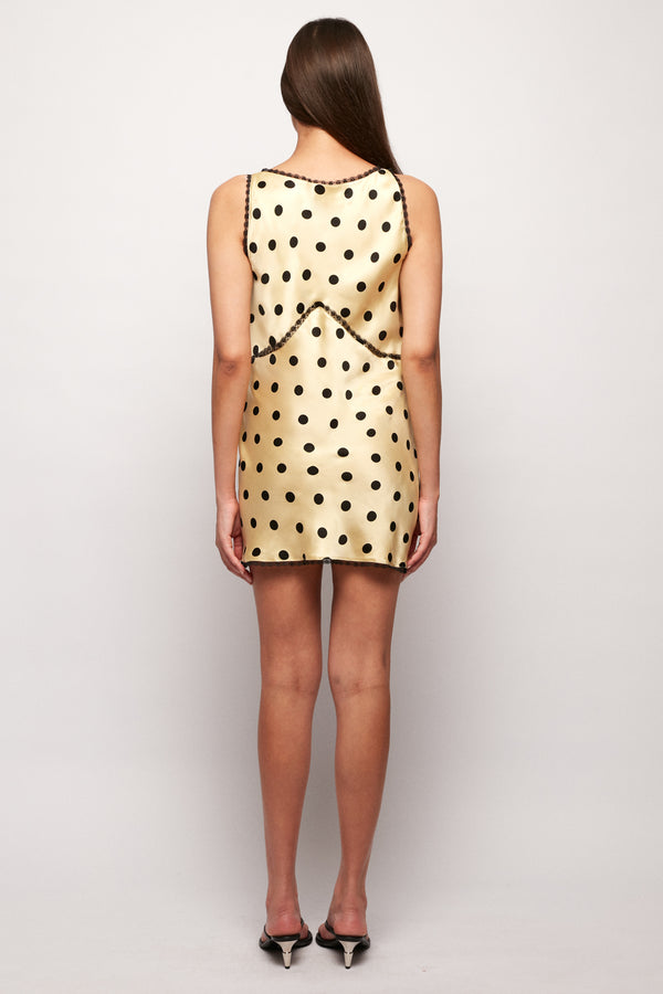 green emerald velvet dress Stolen Stores Balloon Black Mini Dress main image 1