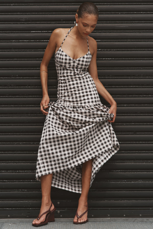 Fine Halter Maxi – S/W/F Boutique