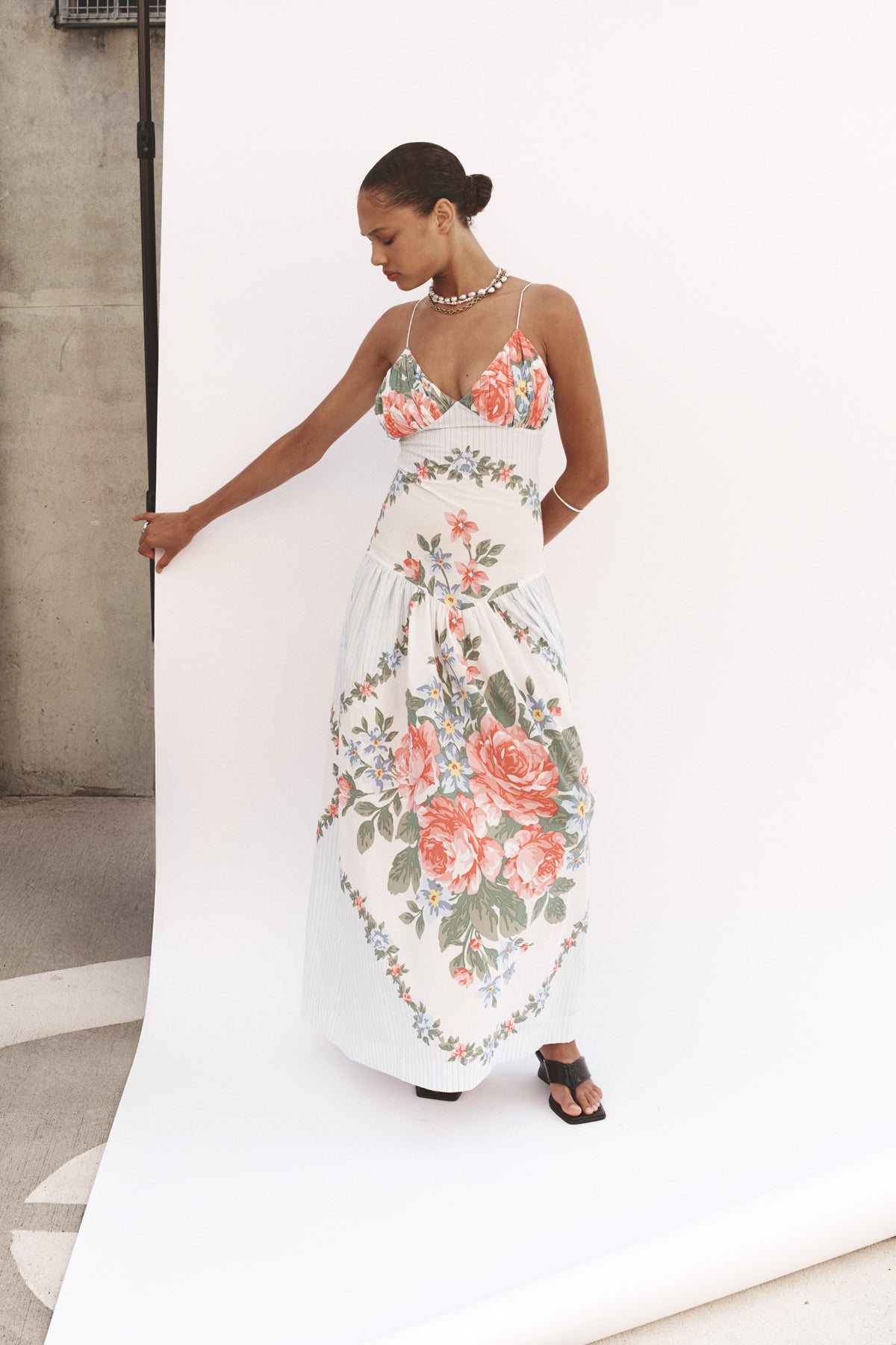 bust maxi dress Ruched Bust Maxi – S/W/F Boutique