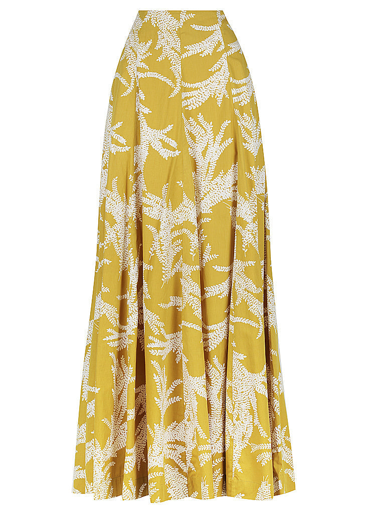 Panelled Maxi Skirt