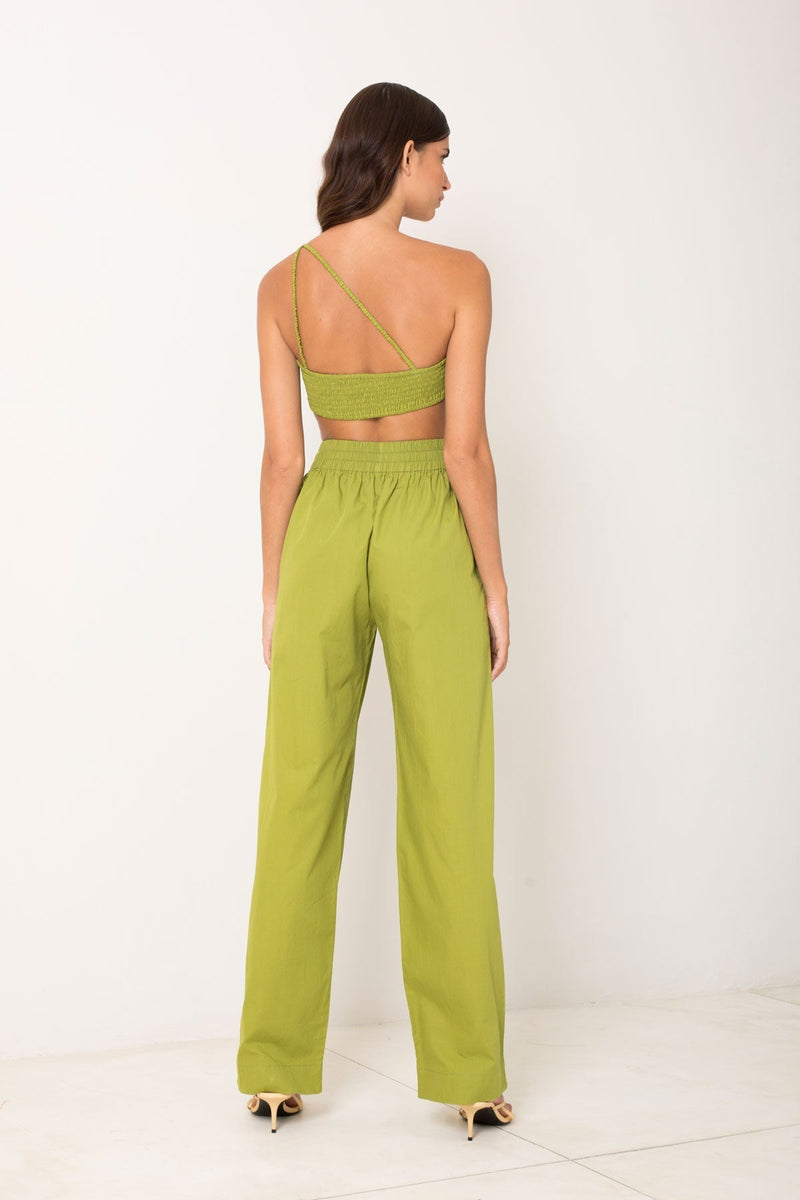 One Shoulder Crop