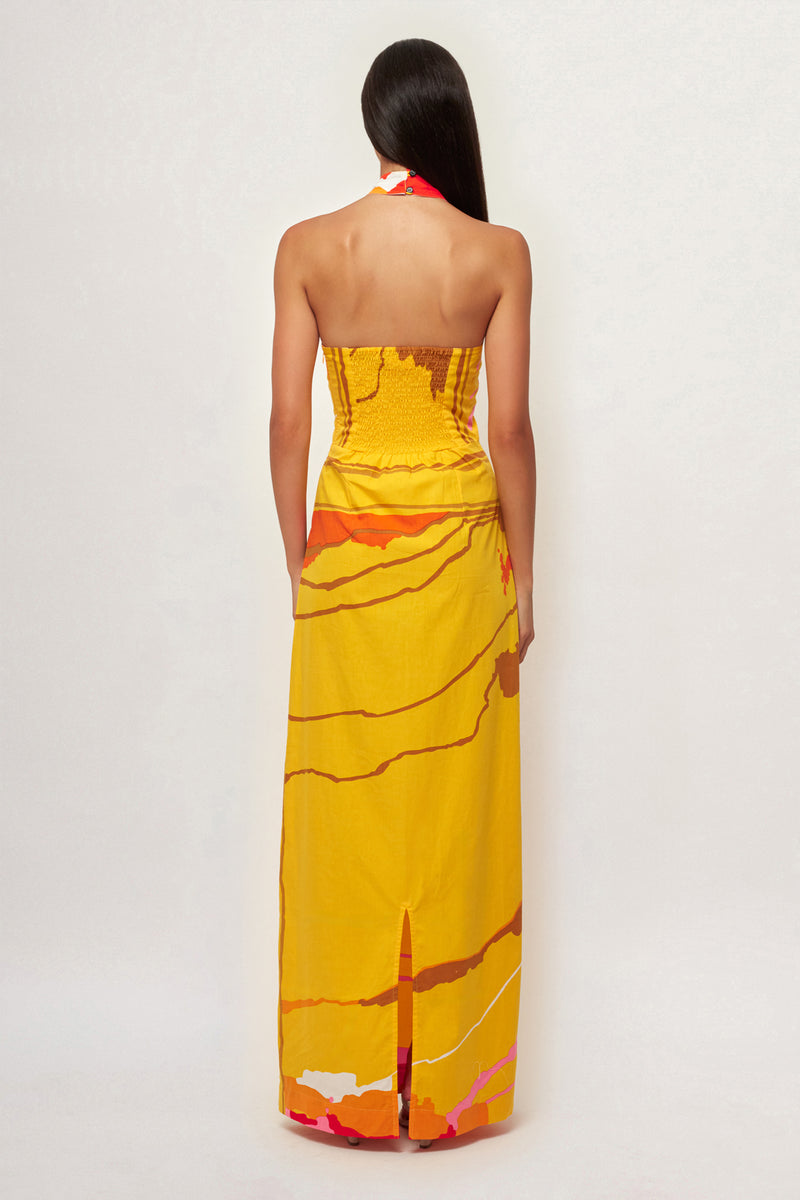 High Neck Maxi