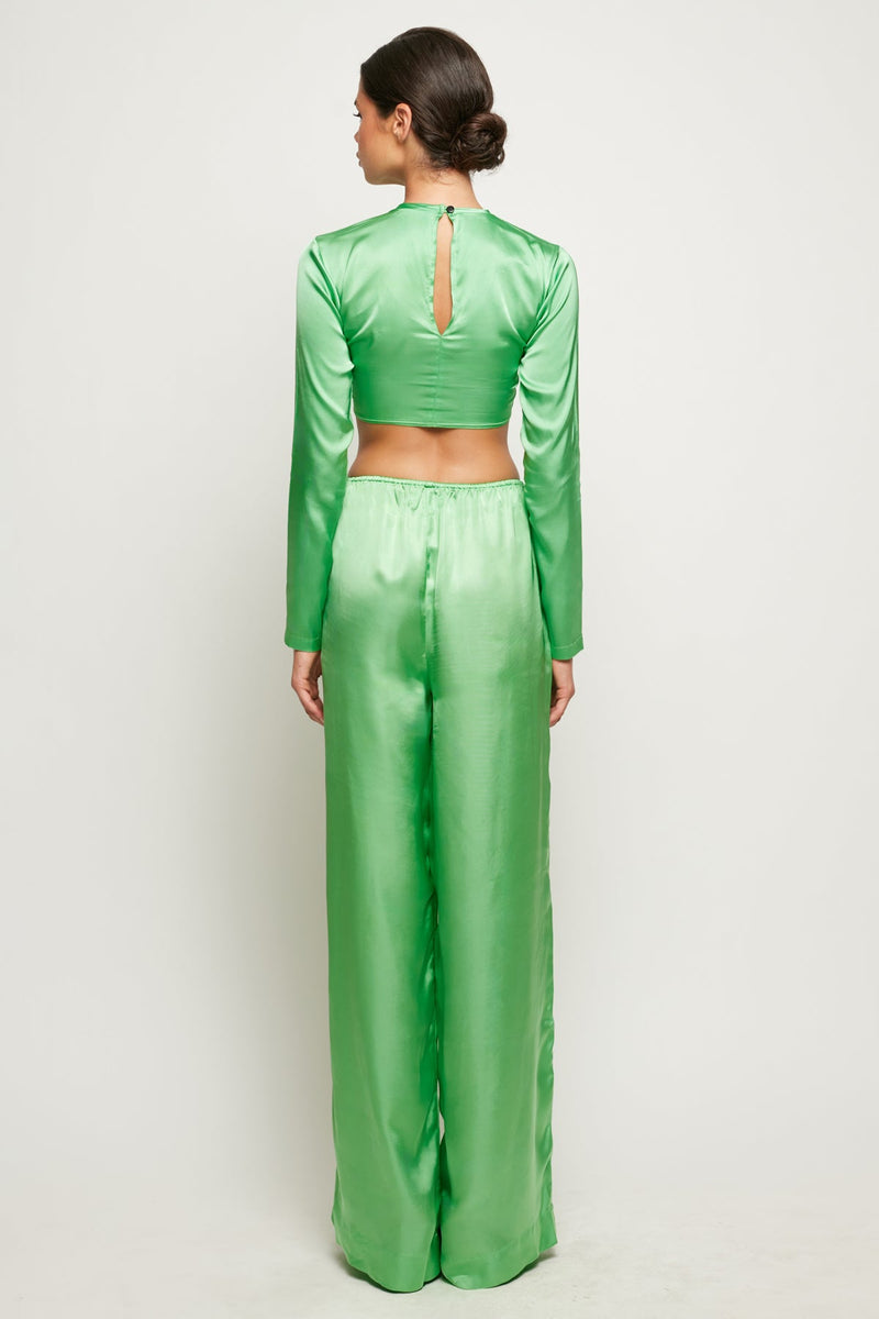 Sculpted Long Sleeve Crop | Relaxed Pant