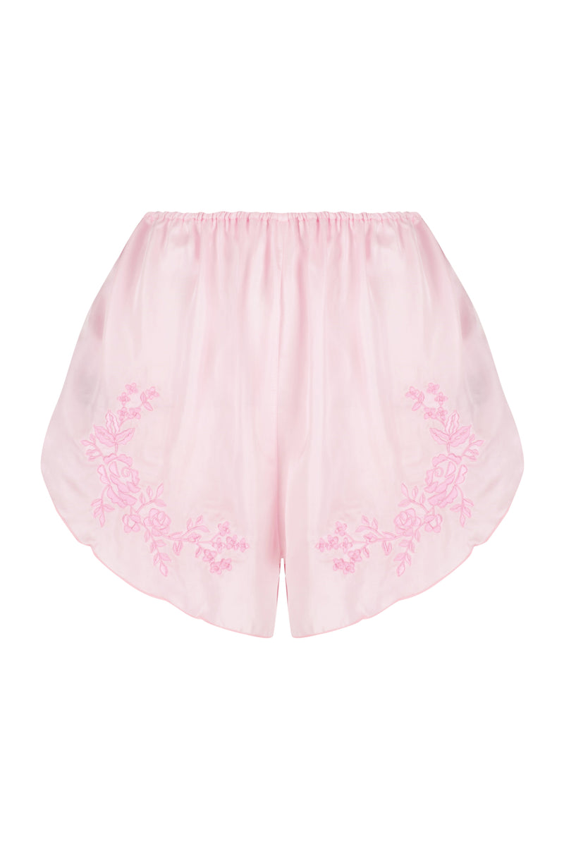 Embroidered Short