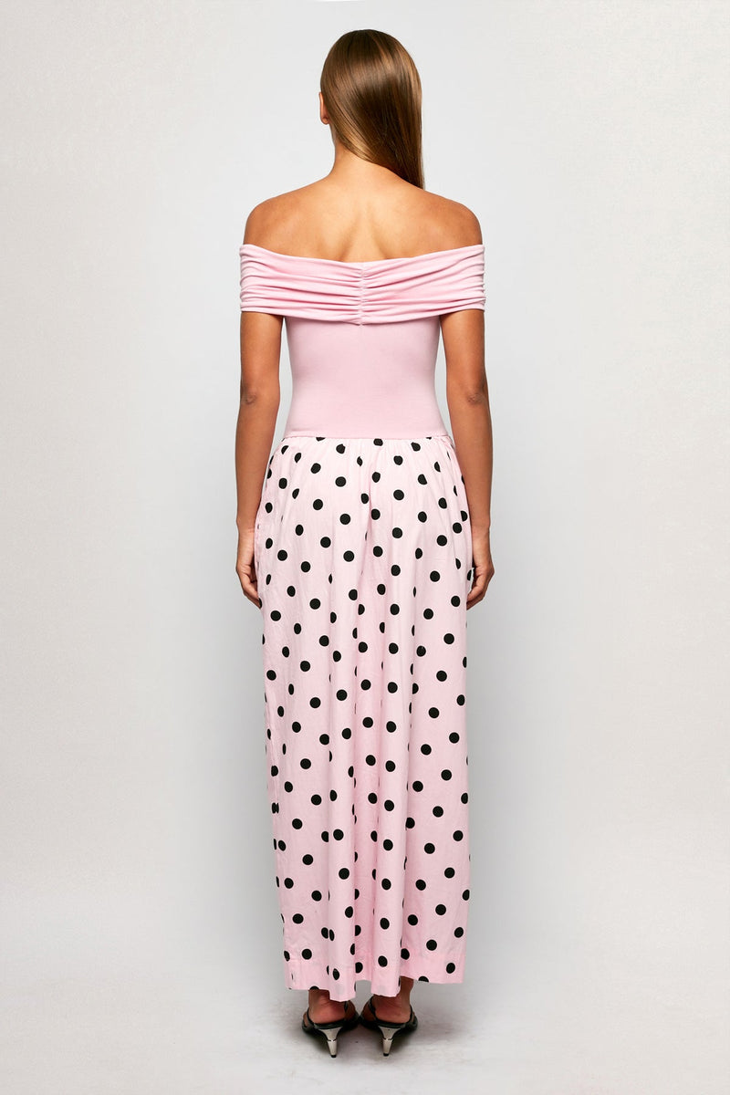 Off Shoulder Maxi