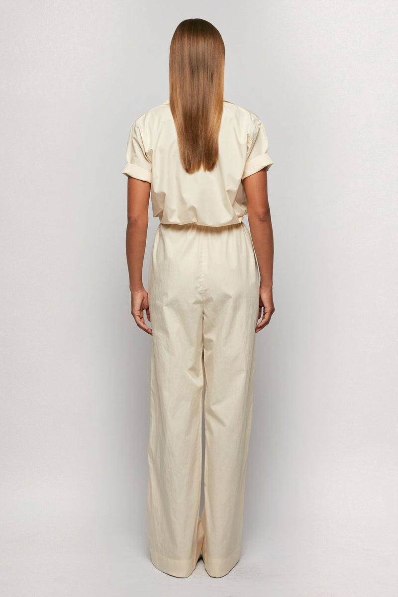 Shirt Style Jumpsuit