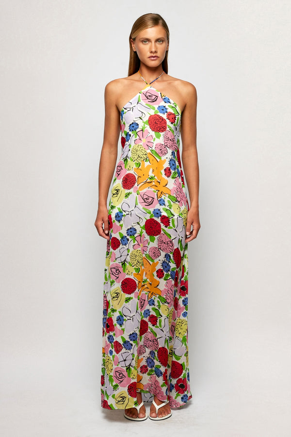 Halterneck Maxi Dress