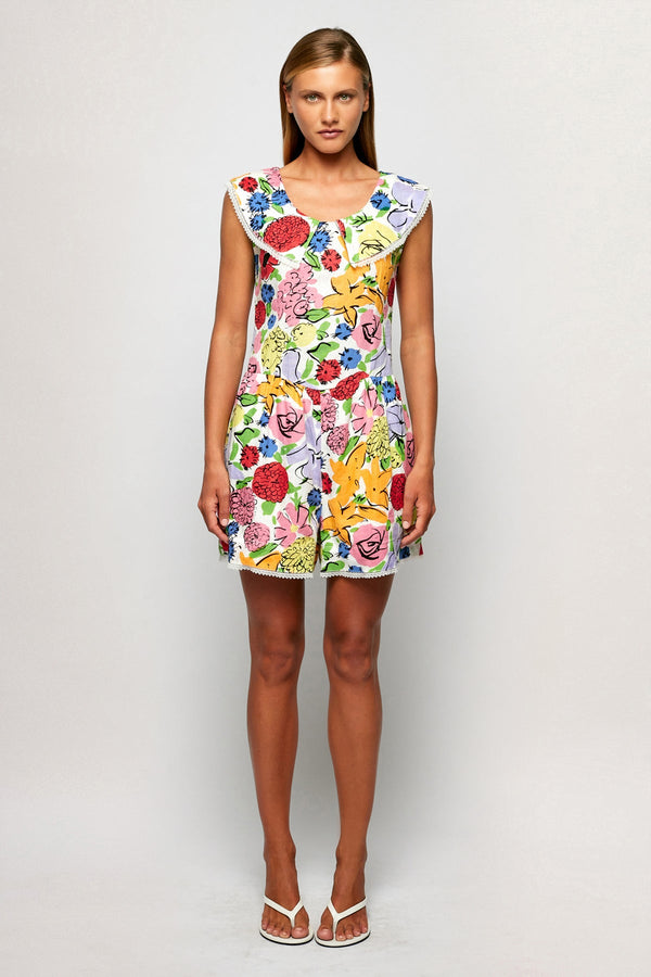 Sailor Collar Romper