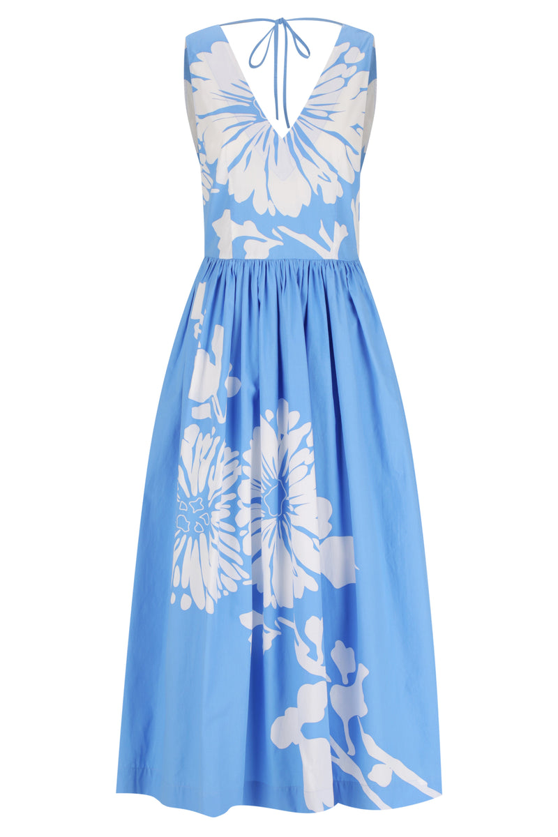V Neck Midi