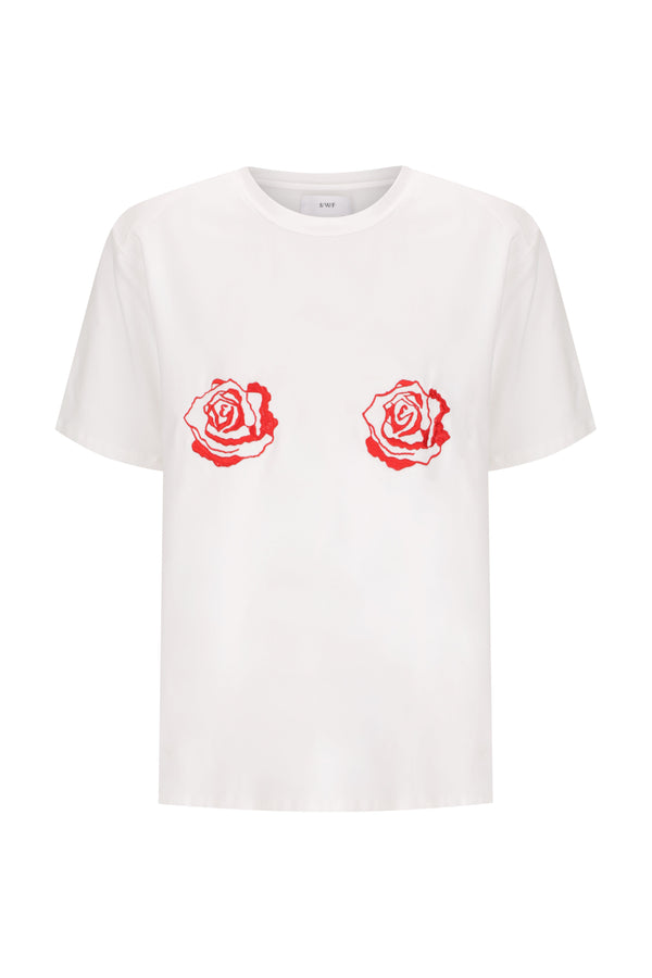 Rose Statement Tee