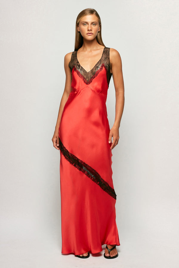 Lace Detailed Slip Maxi