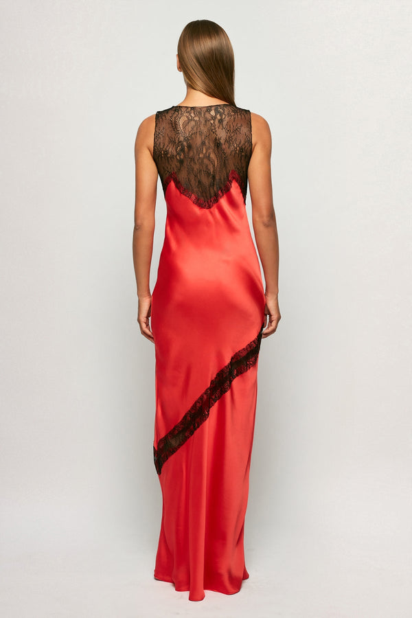 Lace Detailed Slip Maxi