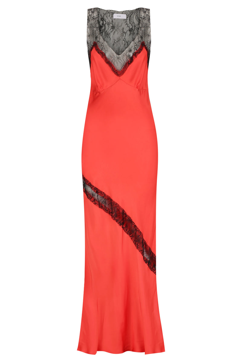 Lace Detailed Slip Maxi