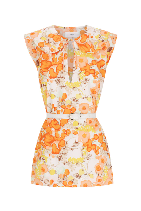 Petal Collar Top