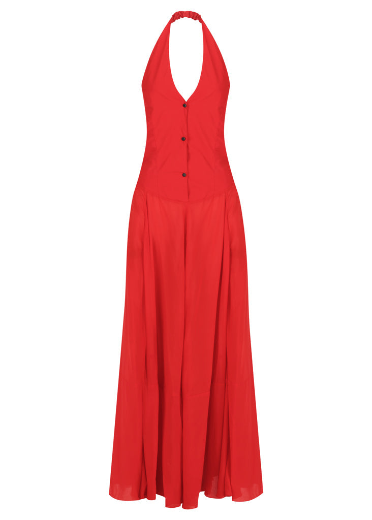 Halter Vest Maxi