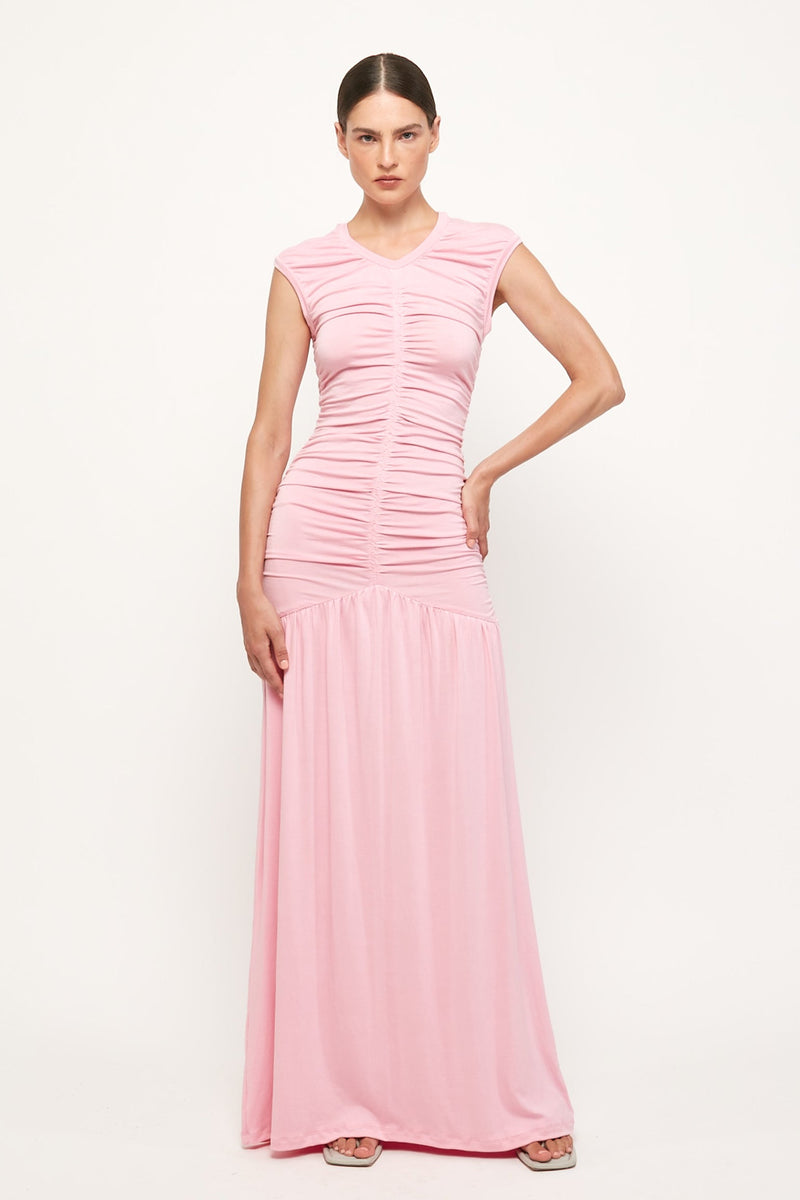 Ruched Maxi