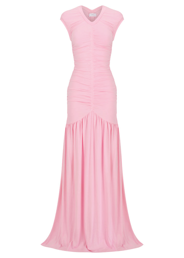 Ruched Maxi