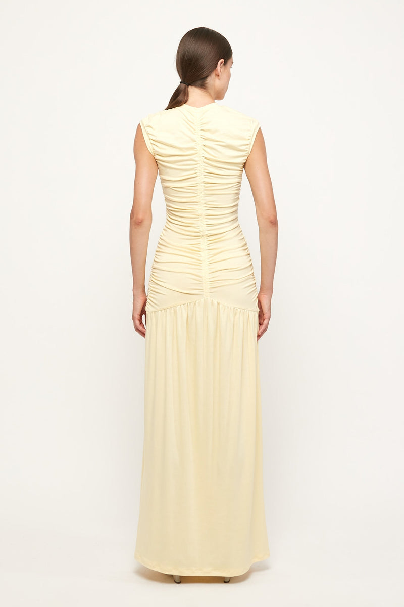 Ruched Maxi