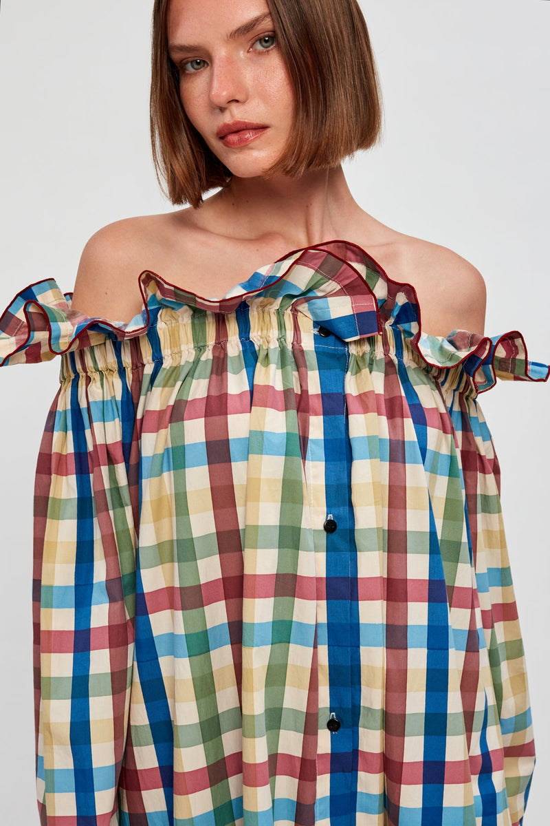 Off Shoulder Maxi