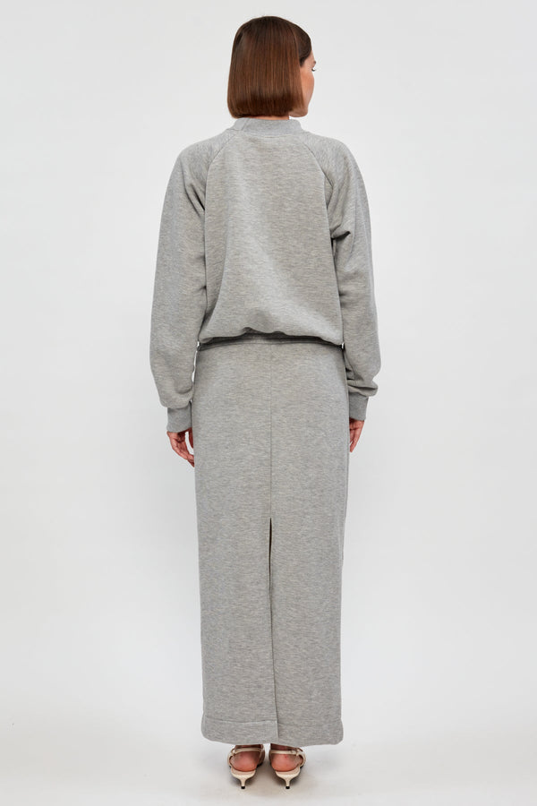Relaxed Jersey Midi Dress