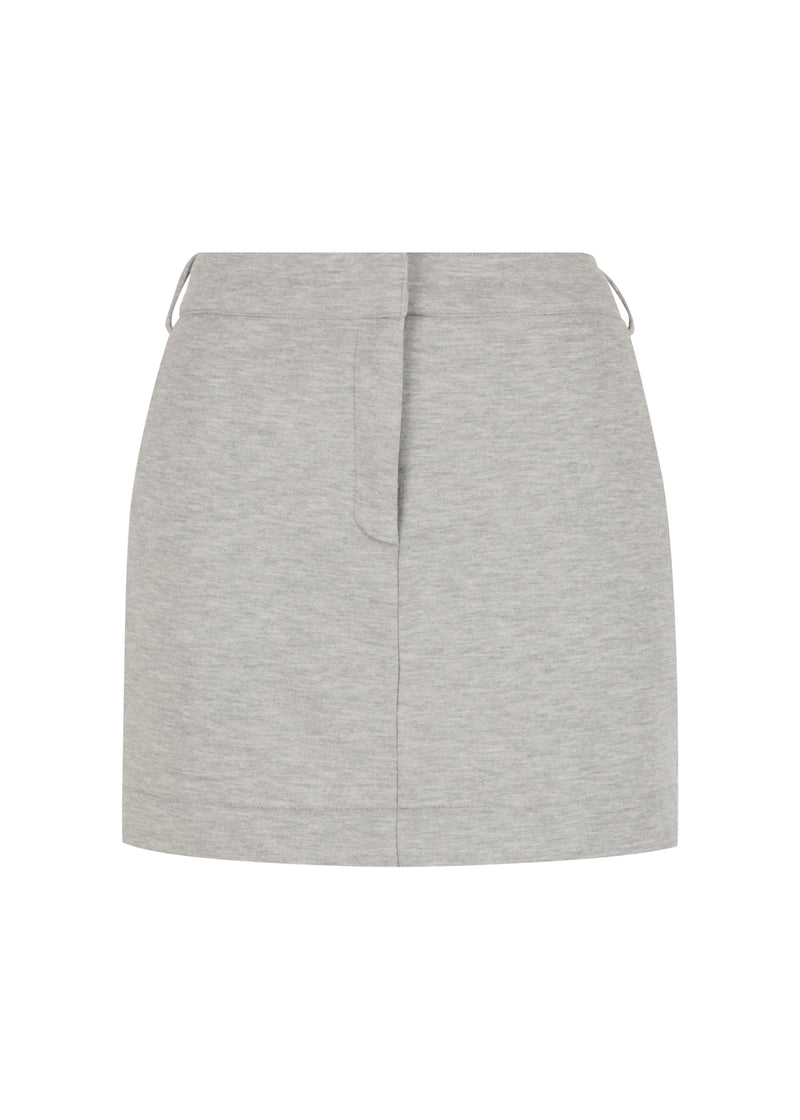 Classic Round Neck Top | Jersey Mini Skirt