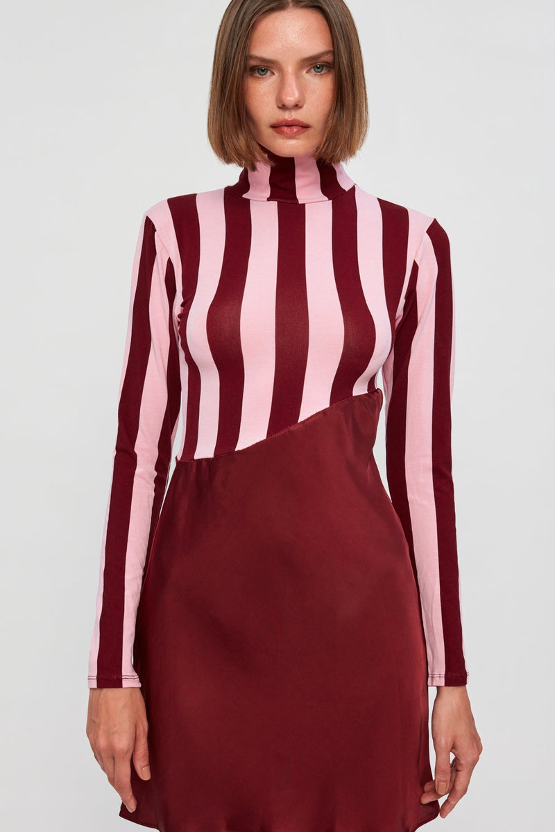 swf asymmetrical dress Swf Asymmetric Cut Out Midi Dress In Pink In Floss - 58% Off