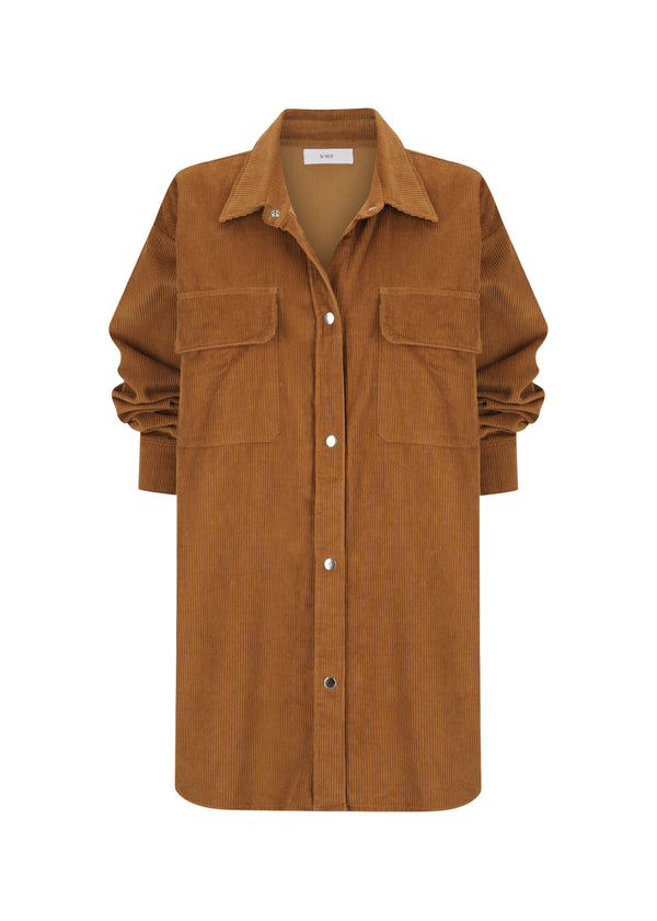 Oversized Corduroy Shirt