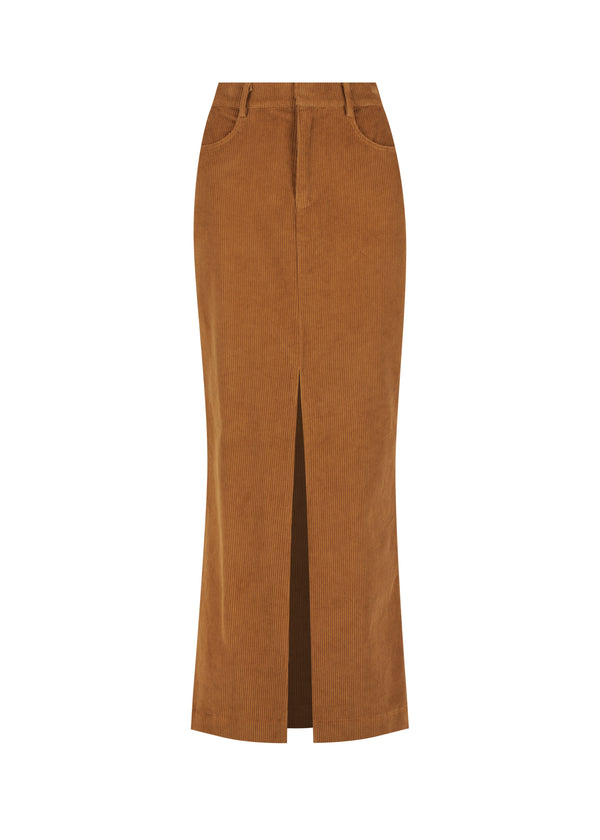 Corduroy Maxi Skirt