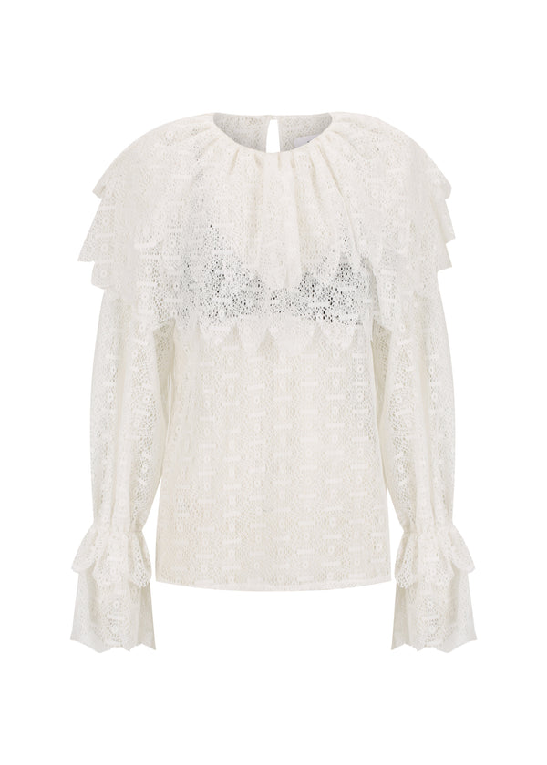 Ripple Edge Blouse