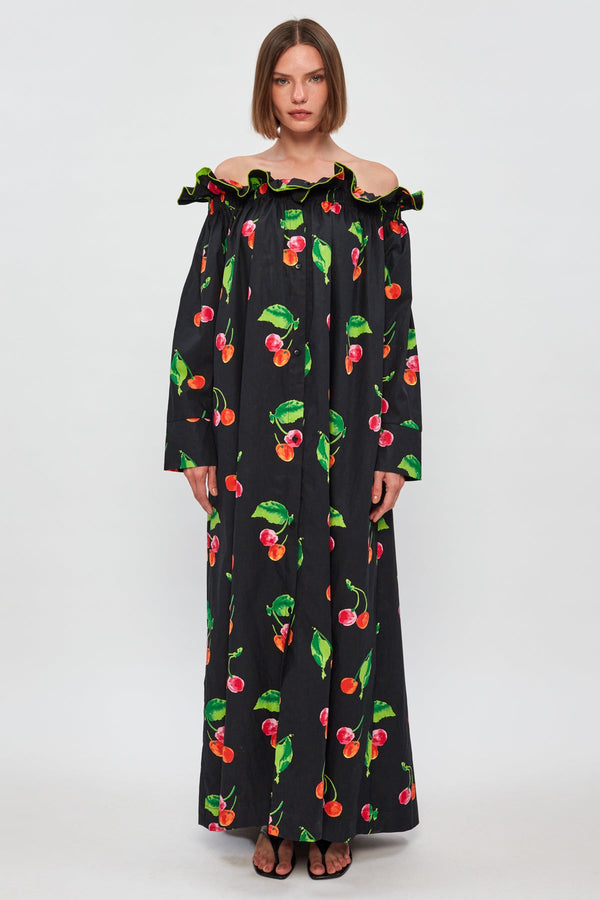 Off Shoulder Maxi