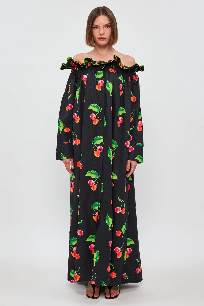Off Shoulder Maxi