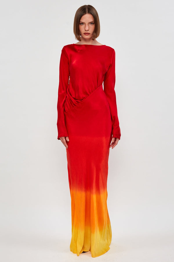 Fluid Drape Maxi