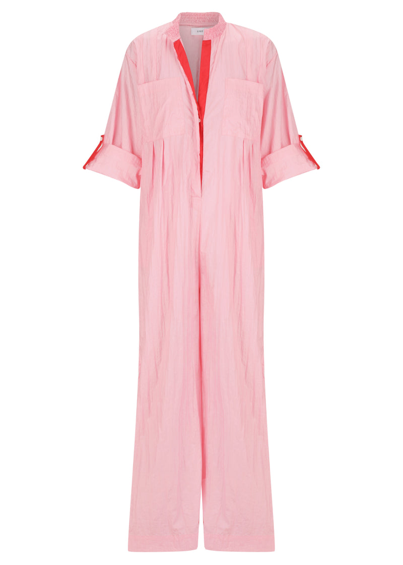 Two Tone Parachute Jumpsuit