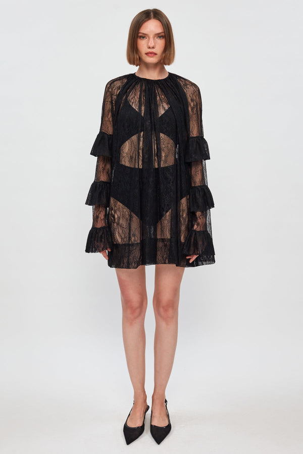 Tiered Sleeve Mini