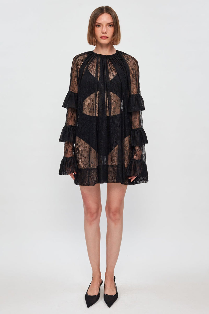 Tiered Sleeve Mini
