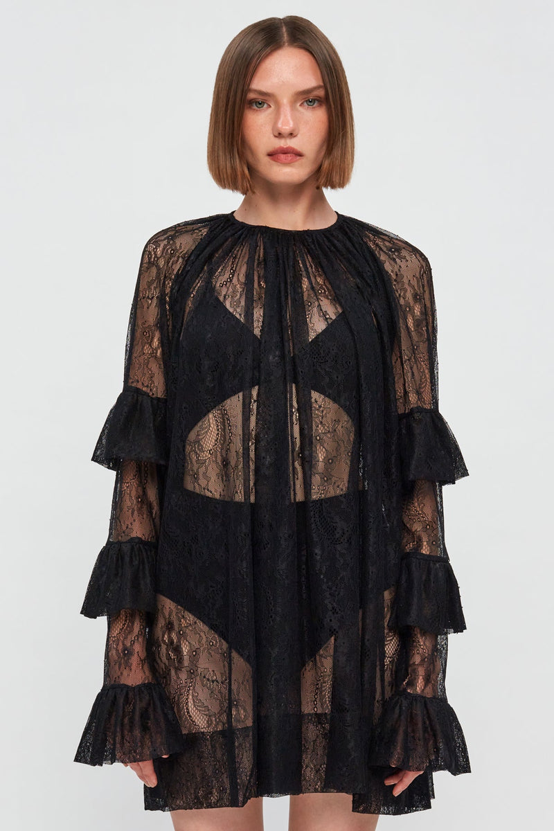 Tiered Sleeve Mini