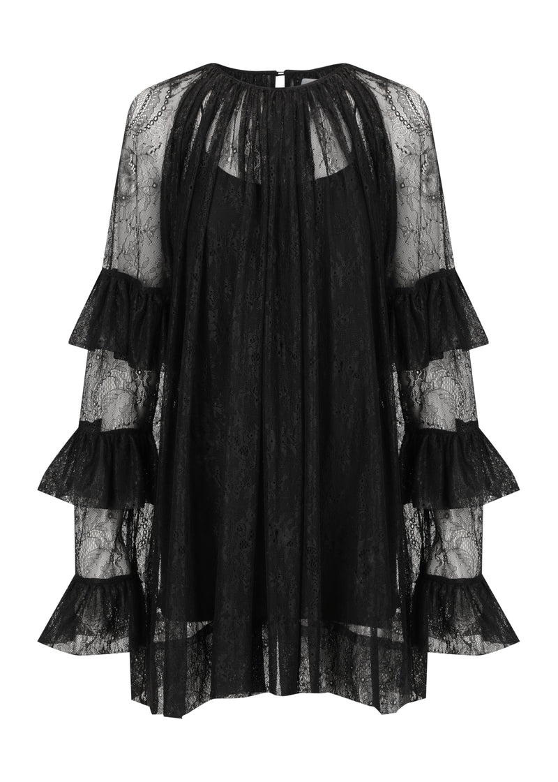 Tiered Sleeve Mini