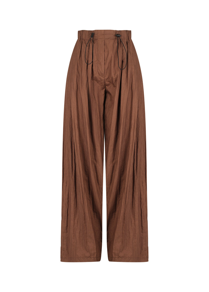 Parachute Peplum Cami | Parachute Draped Wide-Leg Pant