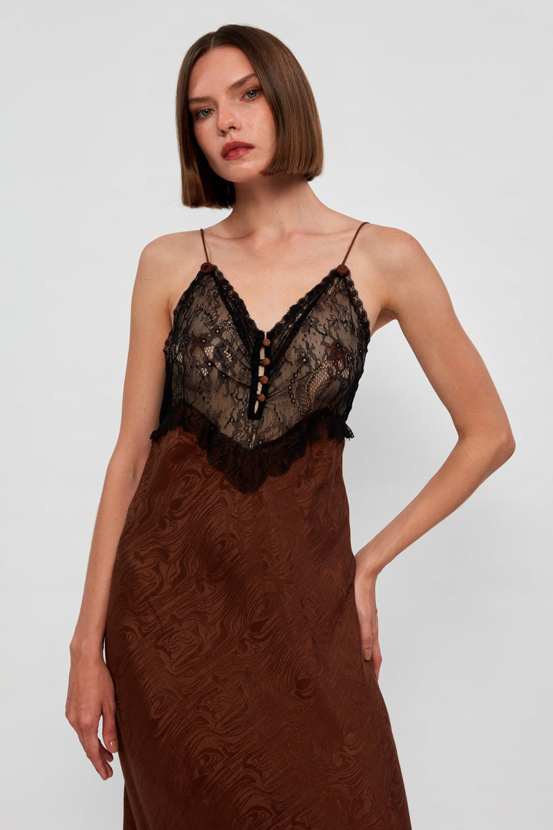 Lace Trimmed Slip