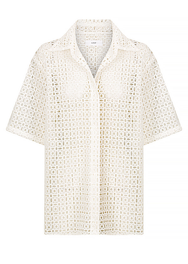 Pointed Collar Shirt