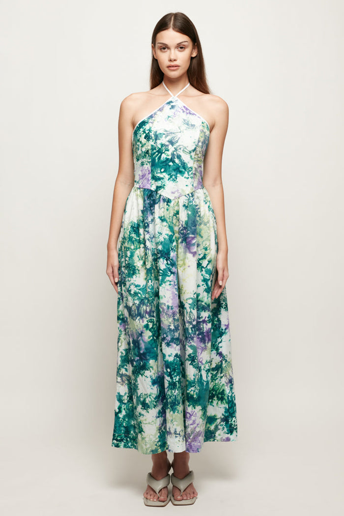 lace halter midi dress Petal and Pup Women's Adalyn Halterneck Midi Dress main image 0